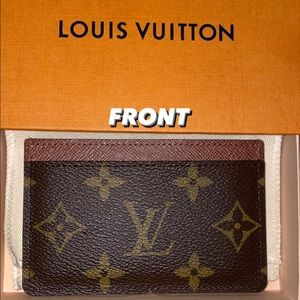 LOUIS VUITTON CARD CASE HOLDER